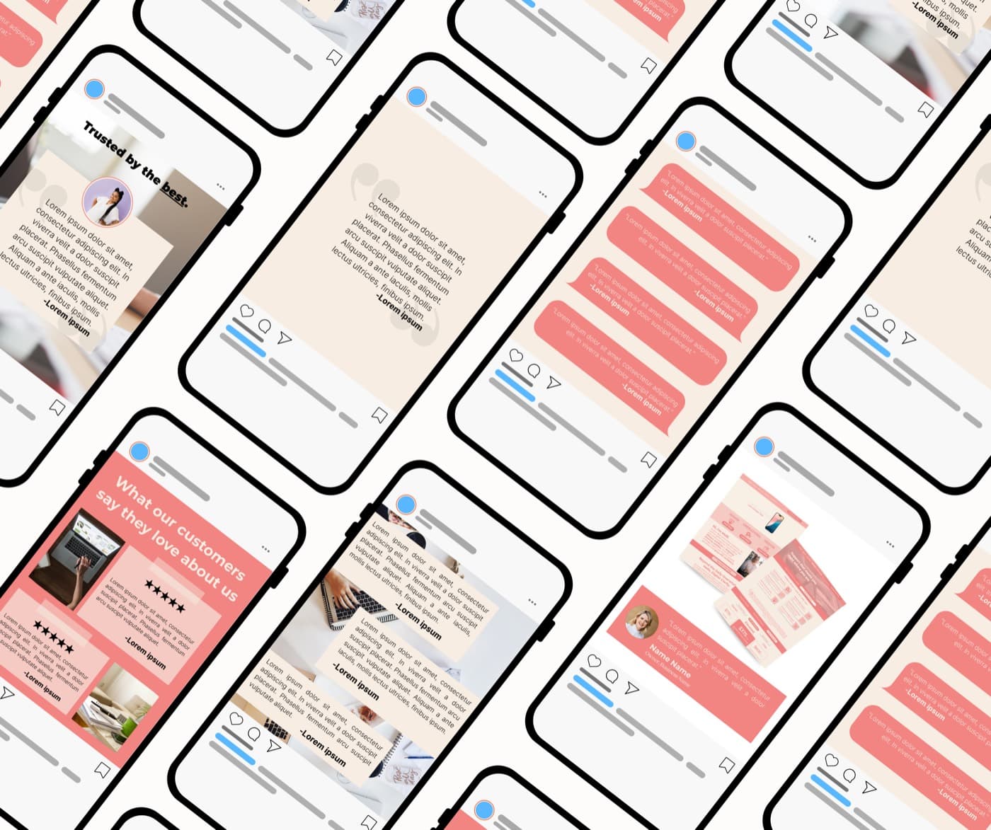 Testimonial Canva Templates — view 2 of 5
